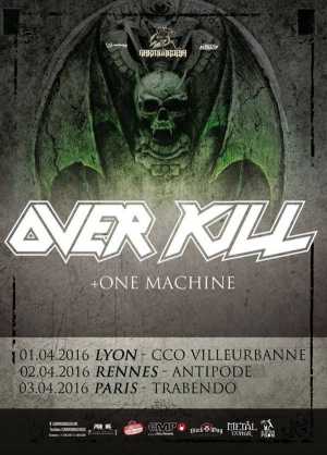 Overkill (USA) Paris 2016